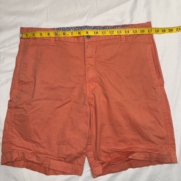 Men’s Tailorbyrd Salmon Shorts Size:34 - Picture 3 of 6